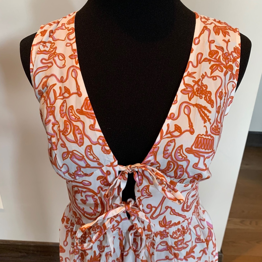 fRNCH Paris Pattern Dress